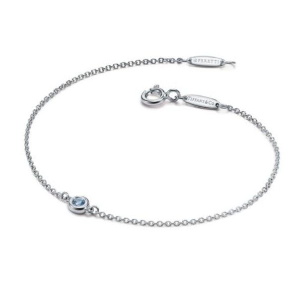 Tiffany & Co Bracelet - Elsa Peretti, Color by the Yard Aquamarine - Picture 10 of 11